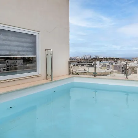 Ta Xbiex, Luxury Penthouse For Families Only, With Pool And Seaview, Malta *